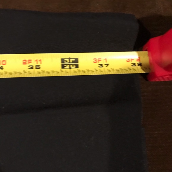 Thailan Black Cropped Slits Ankle Pants Pleated In Front S Slits On Bottom SZ 8 - Picture 8 of 8